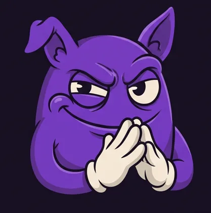 The Oddjaw gremlin rubbing its hands together